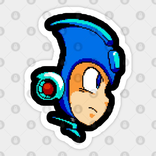 mega-man Sticker by allysontx